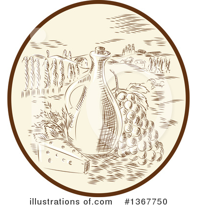 Royalty-Free (RF) Food Clipart Illustration by patrimonio - Stock Sample #1367750