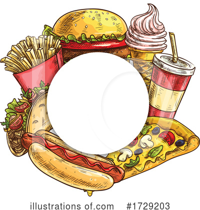 Taco Clipart #1729203 by Vector Tradition SM