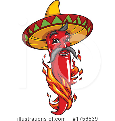 Mexican Cuisine Clipart #1756539 by Vector Tradition SM