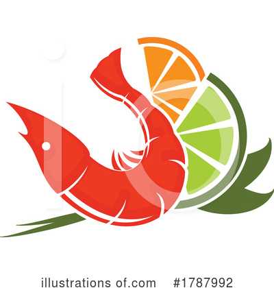Sea Food Clipart #1787992 by Vector Tradition SM