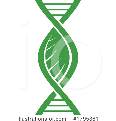 Dna Strand Clipart #1795381 by Vector Tradition SM