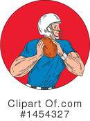 Football Clipart #1454327 by patrimonio