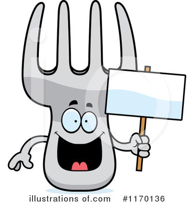 Silverware Clipart #1170136 by Cory Thoman