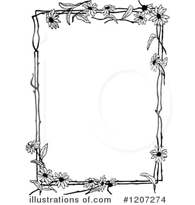 Royalty-Free (RF) Frame Clipart Illustration by Prawny Vintage - Stock Sample #1207274