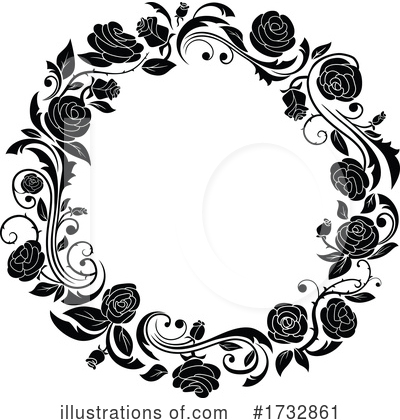Roses Clipart #1732861 by Vector Tradition SM