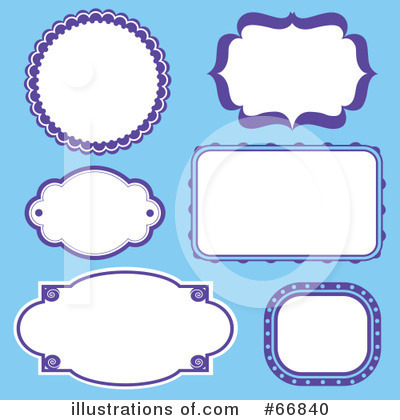 Royalty-Free (RF) Frame Clipart Illustration by Pushkin - Stock Sample #66840