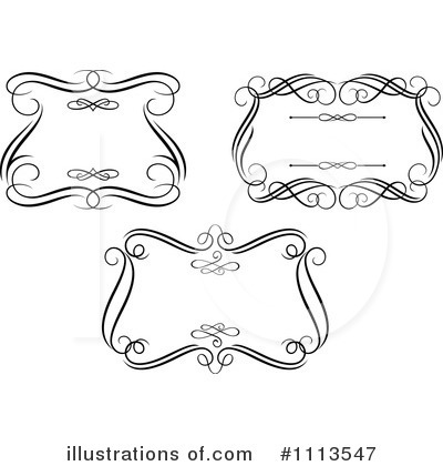 Wedding Frames Clipart #1113547 by Vector Tradition SM