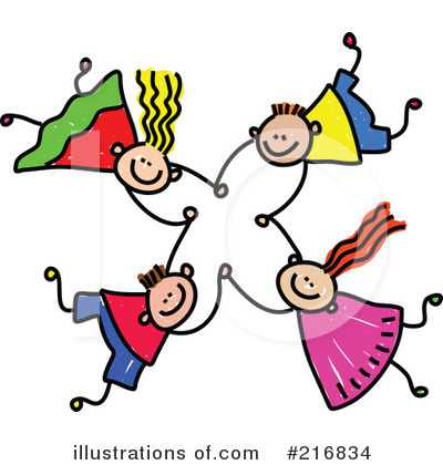 Royalty-Free (RF) Friends Clipart Illustration by Prawny - Stock Sample #216834