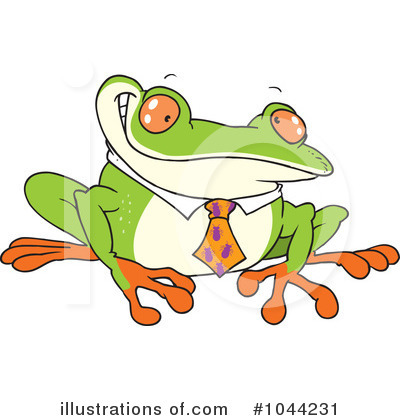 Frog Clipart #1044231 by toonaday
