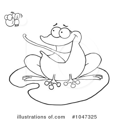 Royalty-Free (RF) Frog Clipart Illustration by Hit Toon - Stock Sample #1047325
