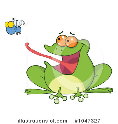 Royalty-Free (RF) Frog Clipart Illustration by Hit Toon - Stock Sample #1047327