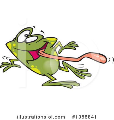 Frogs Clipart #1088841 by toonaday