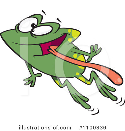 Frogs Clipart #1100836 by toonaday