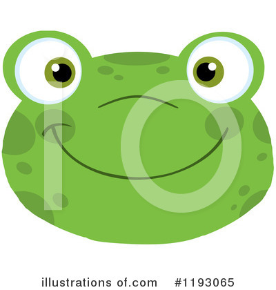 Royalty-Free (RF) Frog Clipart Illustration by Hit Toon - Stock Sample #1193065