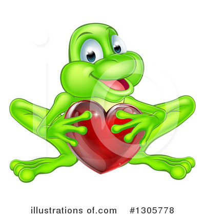 Frog Clipart #1305778 by AtStockIllustration