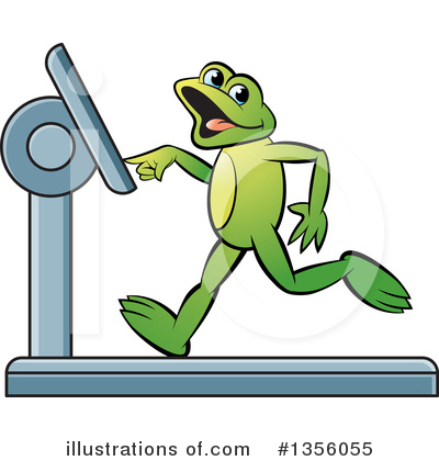 Treadmill Clipart #1356055 by Lal Perera