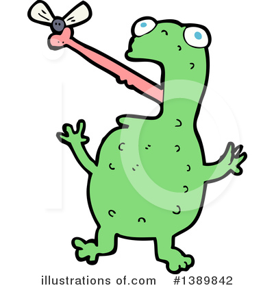 Royalty-Free (RF) Frog Clipart Illustration by lineartestpilot - Stock Sample #1389842