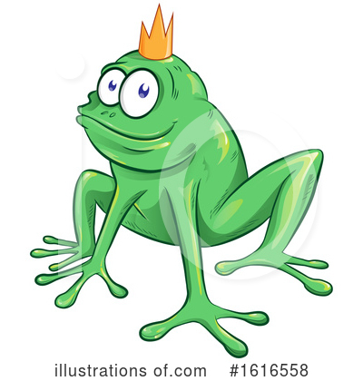 Royalty-Free (RF) Frog Clipart Illustration by Domenico Condello - Stock Sample #1616558