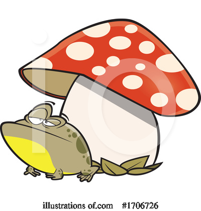 Mushroom Clipart #1706726 by toonaday