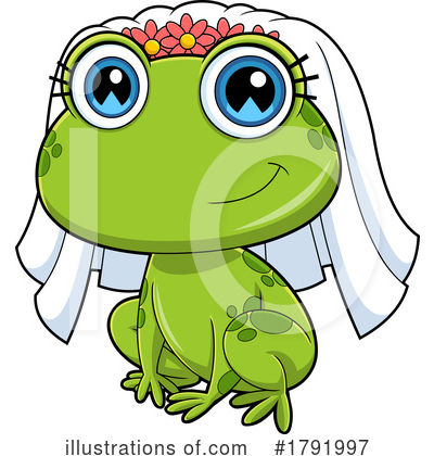 Wedding Dress Clipart #1791997 by Hit Toon