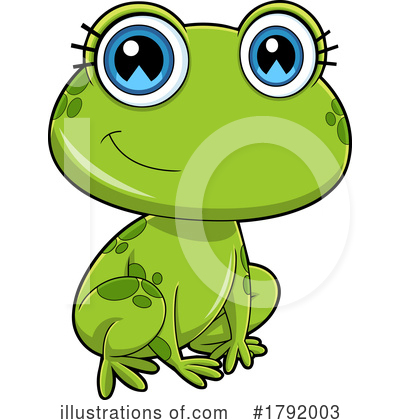 Frog Clipart #1792003 by Hit Toon