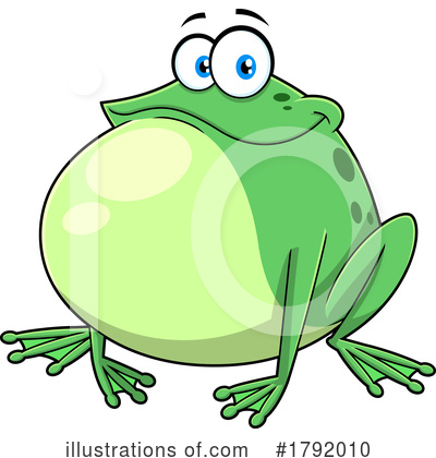 Royalty-Free (RF) Frog Clipart Illustration by Hit Toon - Stock Sample #1792010