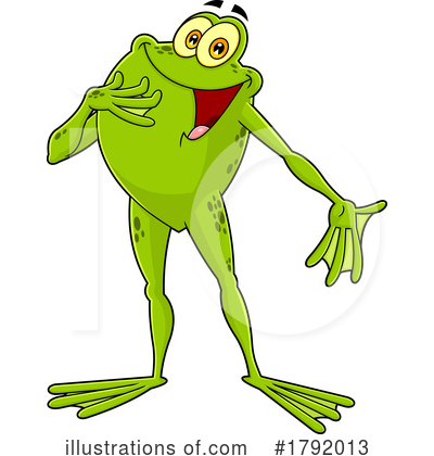 Frog Clipart #1792013 by Hit Toon