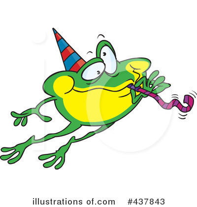 Frogs Clipart #437843 by toonaday