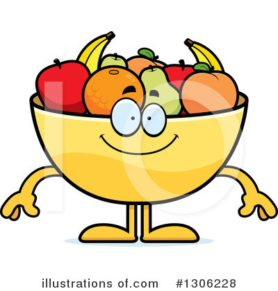 Royalty-Free (RF) Fruit Bowl Clipart Illustration by Cory Thoman - Stock Sample #1306228