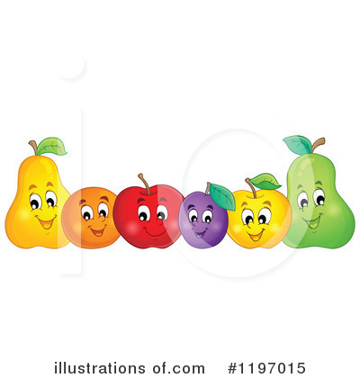 Royalty-Free (RF) Fruit Clipart Illustration by visekart - Stock Sample #1197015