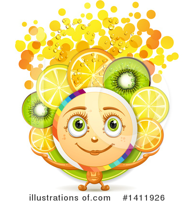 Kiwi Fruit Clipart #1411926 by merlinul