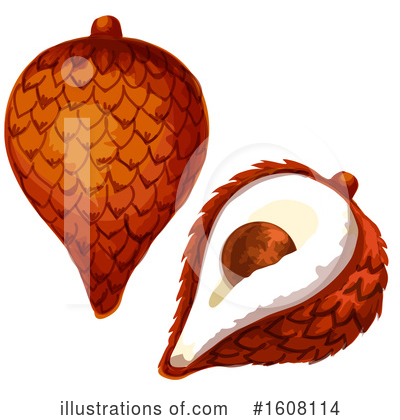 Royalty-Free (RF) Fruit Clipart Illustration by Vector Tradition SM - Stock Sample #1608114