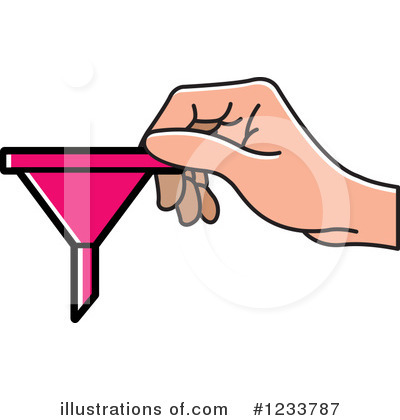 Royalty-Free (RF) Funnel Clipart Illustration by Lal Perera - Stock Sample #1233787