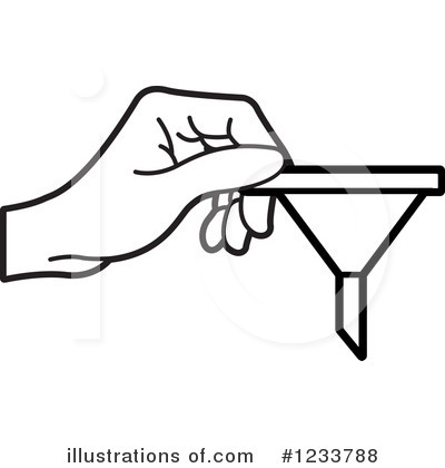 Royalty-Free (RF) Funnel Clipart Illustration by Lal Perera - Stock Sample #1233788