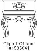 Furniture Clipart #1535041 by Lal Perera