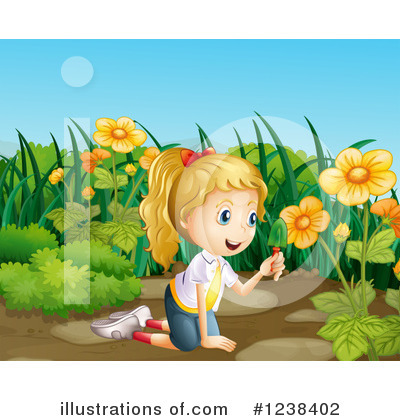 Gardening Clipart #1238402 - Illustration by Graphics RF