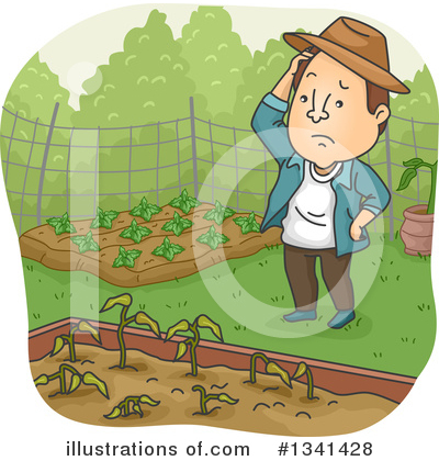Royalty-Free (RF) Gardening Clipart Illustration by BNP Design Studio - Stock Sample #1341428