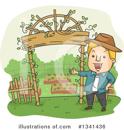 Royalty-Free (RF) Gardening Clipart Illustration by BNP Design Studio - Stock Sample #1341436