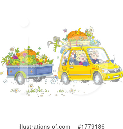 Driving Clipart #1779186 by Alex Bannykh