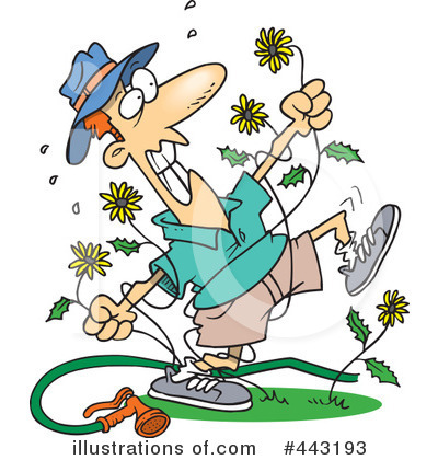 Royalty-Free (RF) Gardening Clipart Illustration by toonaday - Stock Sample #443193