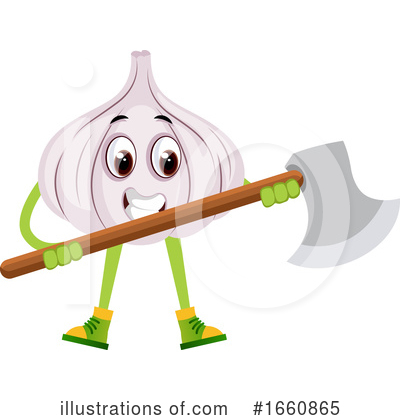 Royalty-Free (RF) Garlic Clipart Illustration by Morphart Creations - Stock Sample #1660865