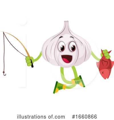 Royalty-Free (RF) Garlic Clipart Illustration by Morphart Creations - Stock Sample #1660866