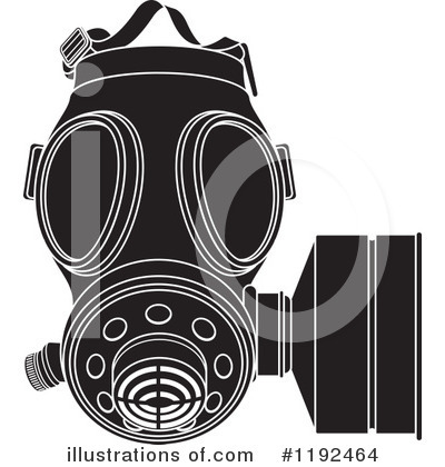 Gas Mask Clipart #1192464 by Lal Perera