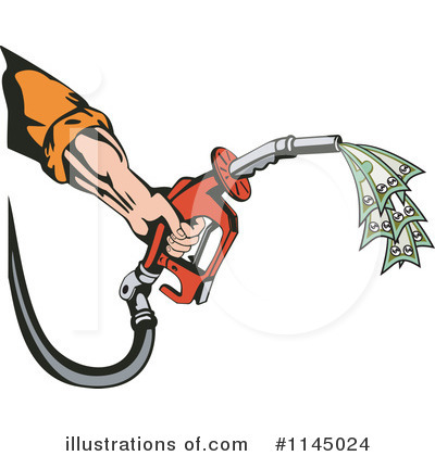 Royalty-Free (RF) Gasoline Clipart Illustration by patrimonio - Stock Sample #1145024