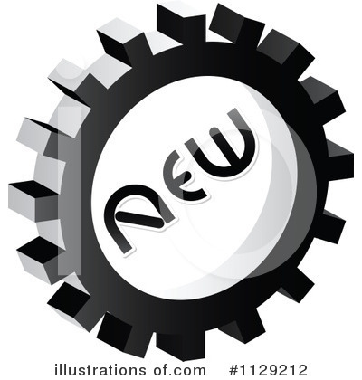 Gear Icon Clipart #1129212 by Andrei Marincas