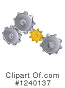 Gears Clipart #1240137 by AtStockIllustration