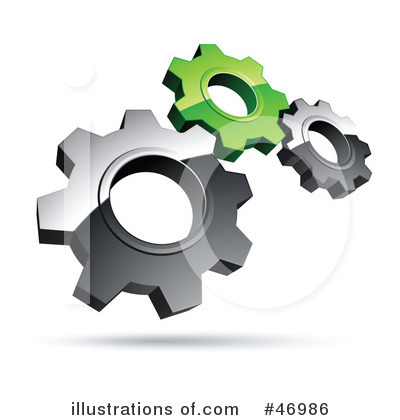 Gears Clipart #46986 by beboy