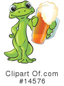 Gecko Clipart #14576 by Leo Blanchette
