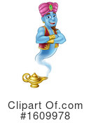 Genie Clipart #1609978 by AtStockIllustration