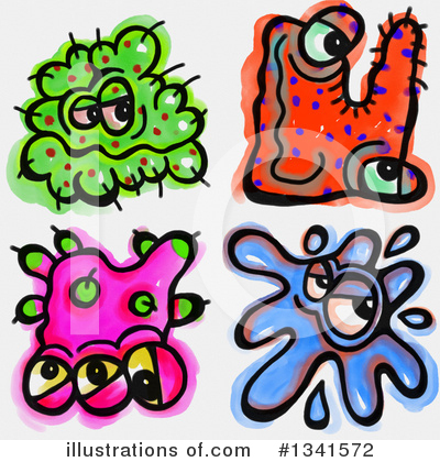 Royalty-Free (RF) Germs Clipart Illustration by Prawny - Stock Sample #1341572
